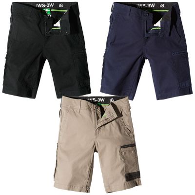 WS-3W - Womens 100% Cotton FXD Stretch Work Shorts