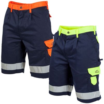 Westpeak Hi-Vis Cargo Shorts - Poly Cotton