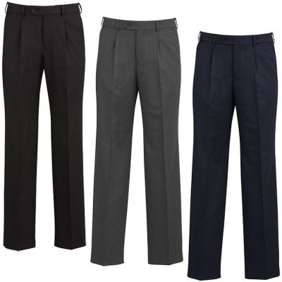 70111 Biz Corporate Mens One Pleat Pant