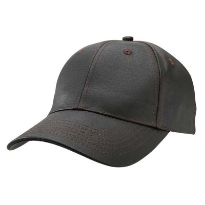4369 Structured 6-Panel Oilskin Cap