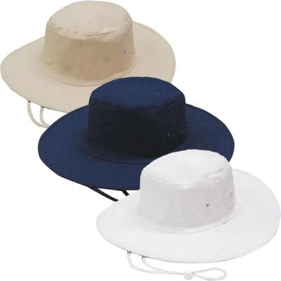 3791 Canvas Wide Brim Hat