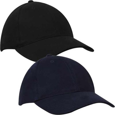 4242 Structured Brushed Cotton Cap - Touch Strap