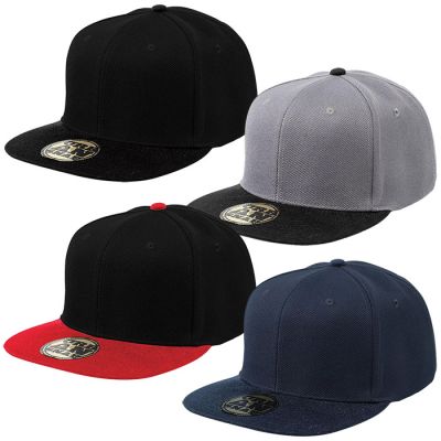 4373 Urban Snapback Flat Peak Cap
