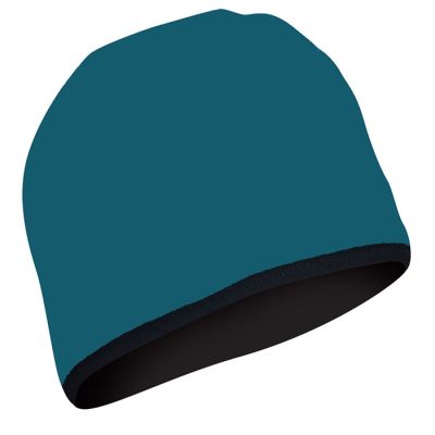 TE06U ThermaTech S/Dri 2 Tone Beanie -Black/Petrol