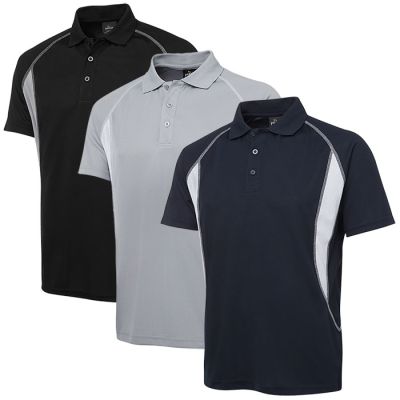 JB 7PIP Mens Podium Insert Poly Polo