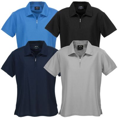 P3325 Ladies Micro Waffle Knit Polo