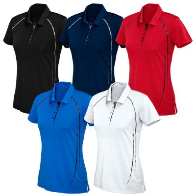 P604LS Ladies 100% Polyester Cyber Polo
