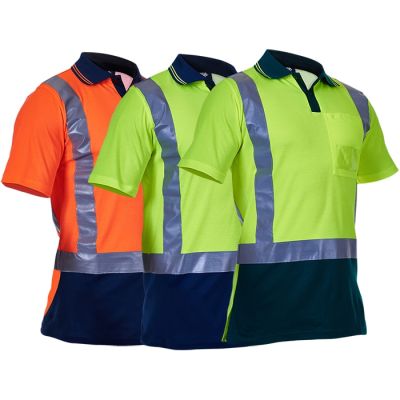 PC51 Caution Cotton-Backed Day/Night Taped Polo