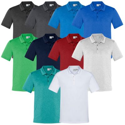 P815MS Mens BIZ COOL Cotton-feel Aero Polo