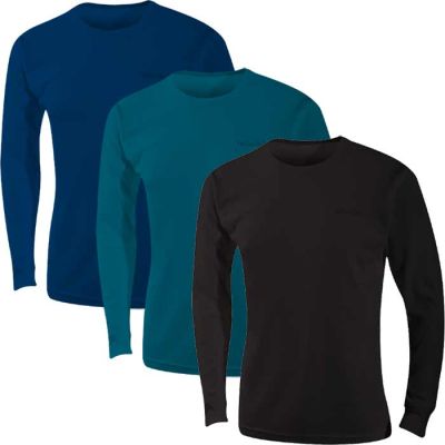 TE01M ThermaTech Mens L/Sleeve S/Dri Thermal Top