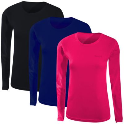 TE01W ThermaTech Womens L/Sleeve S/Dri Thermal Top