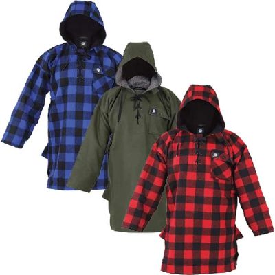 Swanndri Original Lace Front Bush Shirt with Hood