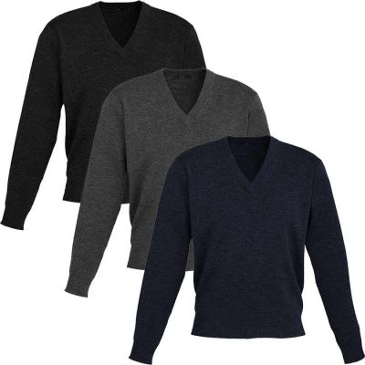 WP6008 V Neck Jersey 50% Wool 50% Acrylic