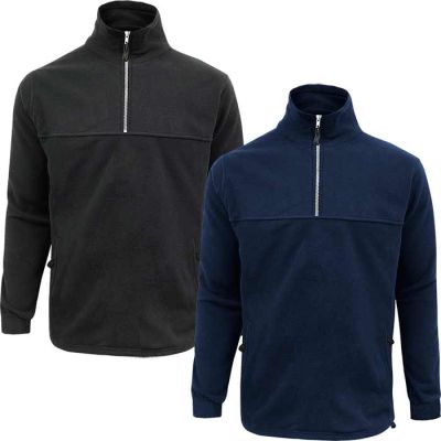 PF380 Heavyweight Poly Fleece Jersey ½ Zip
