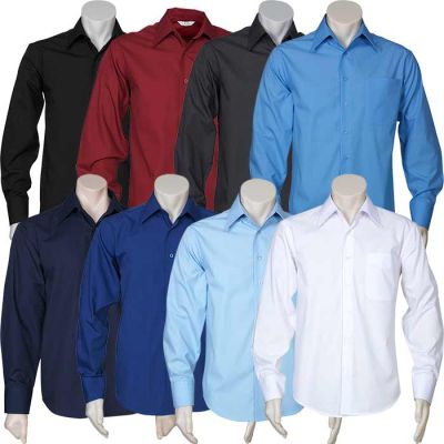 SH714 Mens Metro Long Sleeve Shirt