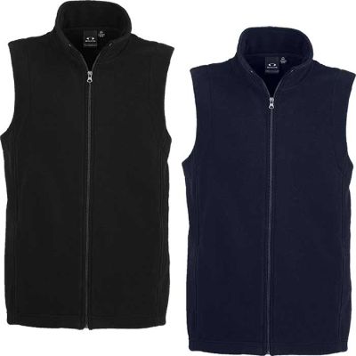 F233MN Mens Plain Polyester Vest - 285gsm