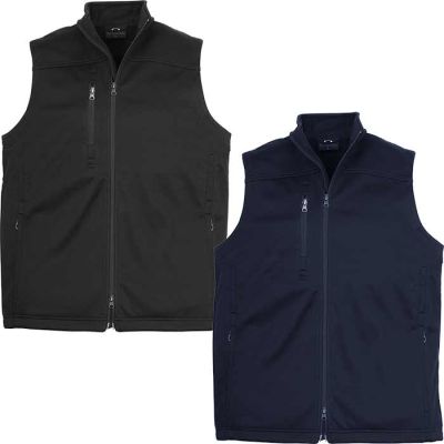 J3881 Mens Soft Shell Plain Vest
