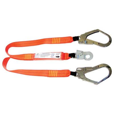Twin Leg Lanyard with Scaffold Hooks