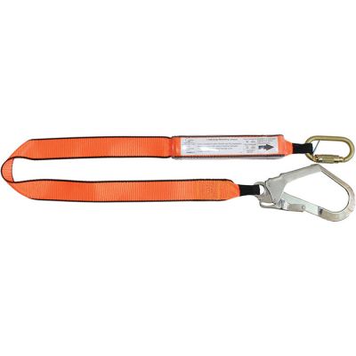 S004C Single Leg Lanyard with Scaffold Hook 1.5mtr