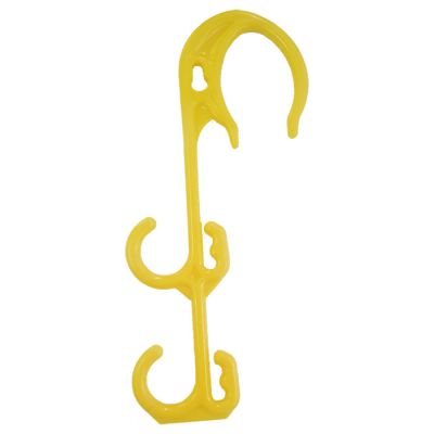 Plastic Lead Hook Yellow - Pkt 10