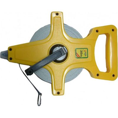 Pretul 30m Metric Tape Measure Closed F/glass Case