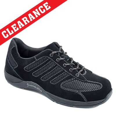 742 B/Stone Womens Suede Leather L/U Safety Shoe