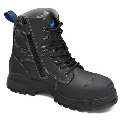 997 Blundstone Zip-Side Safety Boot with Scuff Cap