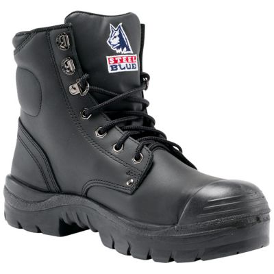 Argyle 342102 Nitrile LaceUp Safety Boot -Bump Cap