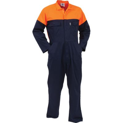 CDZPC Turu Poly Cotton L/S Zip Front Overall