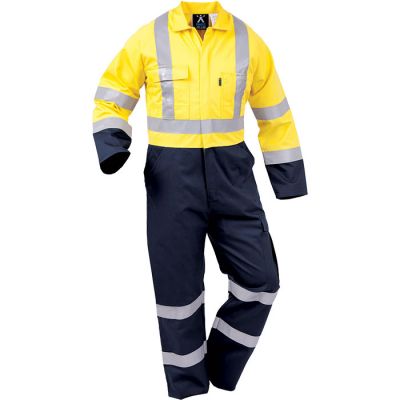 CTPCO Protex Cotton L/S Plastic Zip Ref-Tape O/all