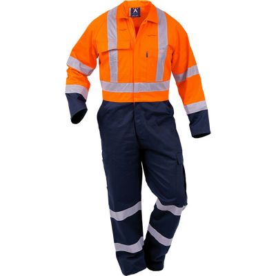 CTPCO Protex Cotton L/S Plastic Zip Ref-Tape O/all