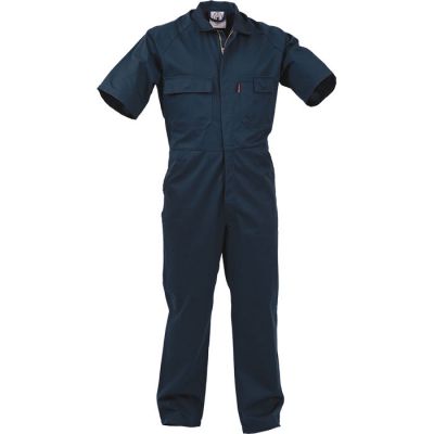 CSZPC Turu P/Cotton Short Sleeve Zip Overall