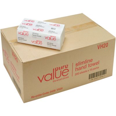 VH200 PUREValue Slimline N-Fold Paper Towel