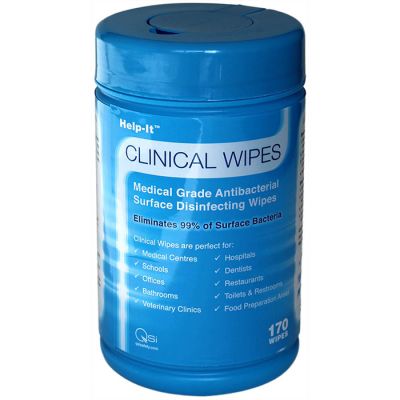 Help-It Disinfectant Clinical Hygiene Wipes