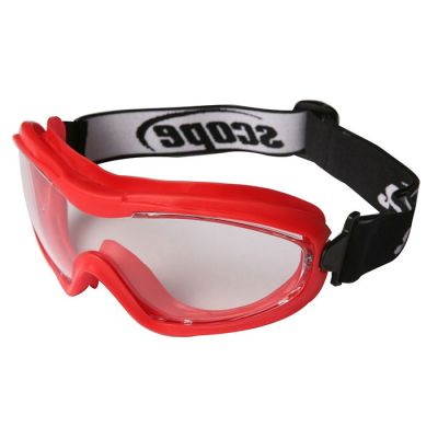 Scope Fusion Goggle Fire Red TPV - Clear Lens
