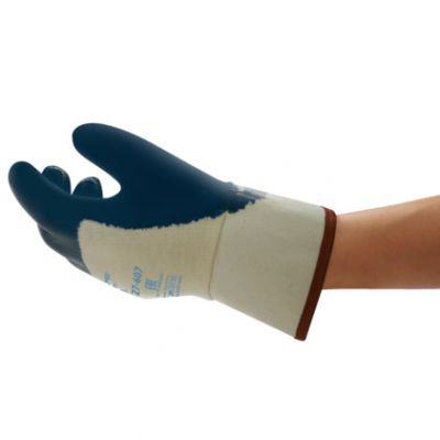 Hycron 27-607 Nitrile ¾ Dipped Safety Cuff Glove