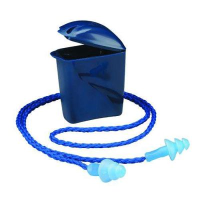 1291 3M Reusable Corded Earplugs in a Carry Case