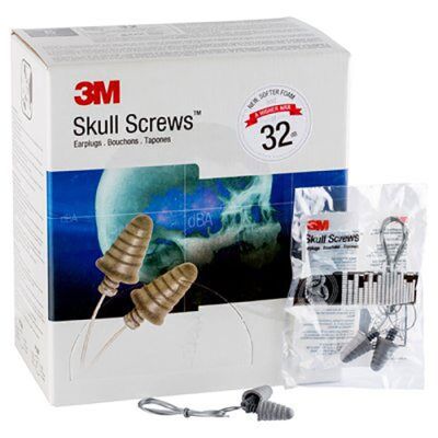 P1301 3M Skull Screws Earplugs Corded - Class 5