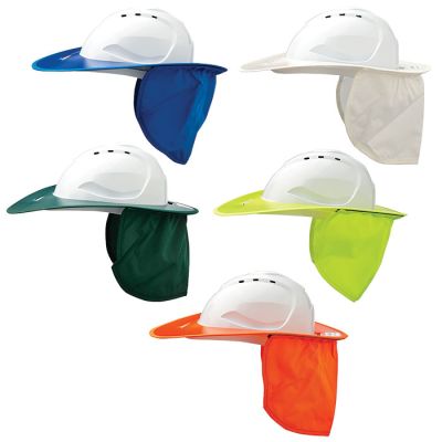 V9PB Pro Hard Hat Shade Halo Plastic Brim