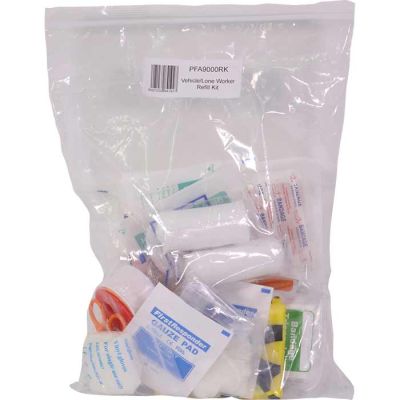 Vehicle / Lone Worker First Aid Kit - Refill