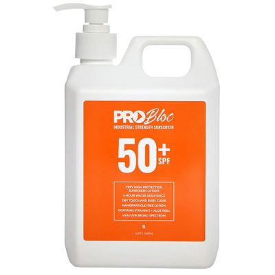 Pro Block 50+ Sunscreen 1 Ltr Pump Top Bottle