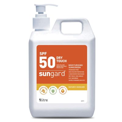 SUNGARD SPF50+ Sunscreen - 1Ltr Pump Top bottle