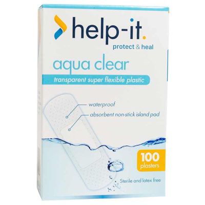Plasters - Help-it Plastic Waterproof Extra Wide