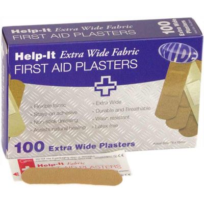 Plasters - Fabric Extra Wide - Box/100
