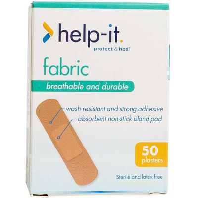 Plasters - Help-It Standard Fabric - Box/50