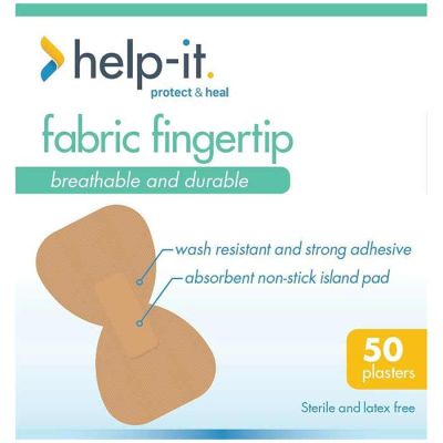 Plasters - Fabric Finger Tip-Box/50