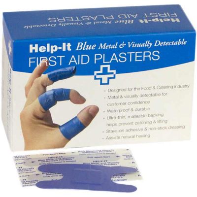Plasters - Visual/Metal, Detectable Knuckle Plaste