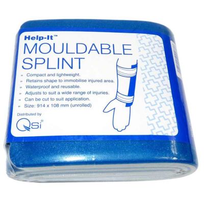 Moldable Splint Blue and White