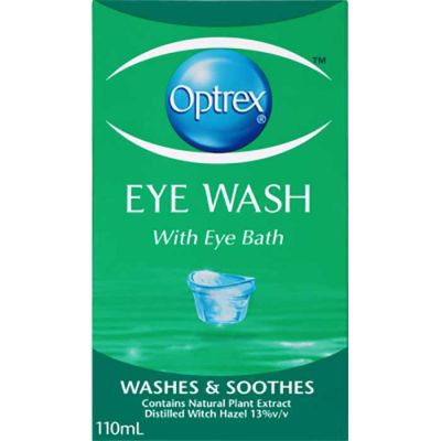 Optrex Eye Wash Lotion - With Eye Bath