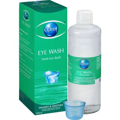 Optrex Eye Wash Lotion - With Eye Bath